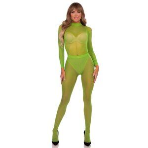 Two PC Snap Crotch Sheer Bodysuit Set – Halloween Costume Base